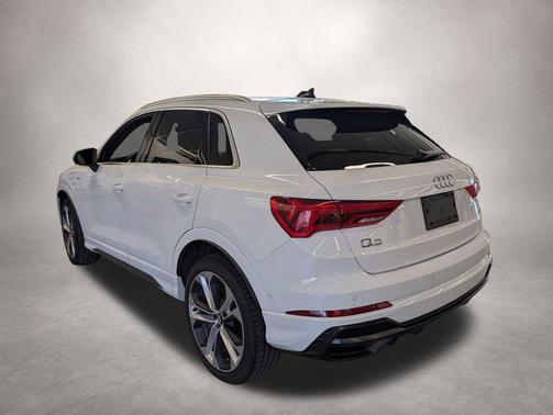 Glacier White 2020 Audi Q3 45 S line Prestige