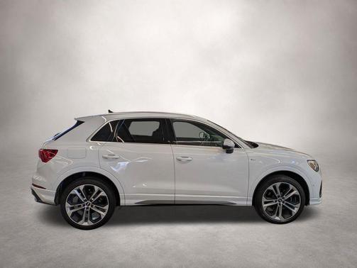 Glacier White 2020 Audi Q3 45 S line Prestige