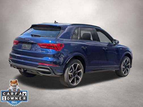 Navarra Blue Metallic 2025 Audi Q3 45 S line Premium Plus