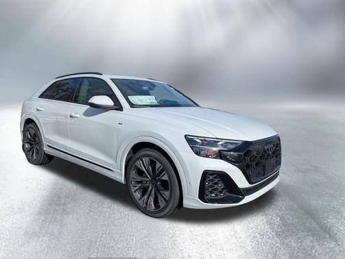 Glacier White Metallic 2026 Audi Q8 55 Premium Plus
