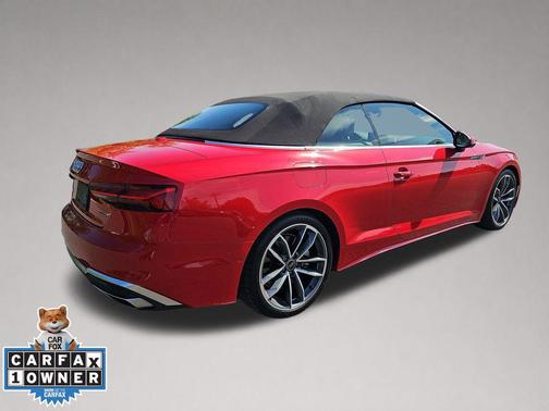 Arkona White/Black Roof 2024 Audi A5 Prestige 45 TFSI S line quattro S tronic