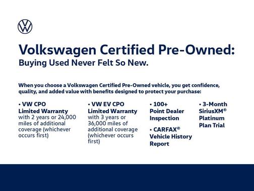 Pure White 2022 Volkswagen Atlas Cross Sport 3.6L V6 SE w/Technology