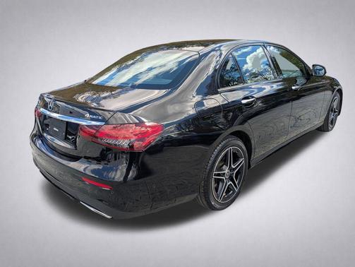 Black 2021 Mercedes-Benz E-Class 4MATIC