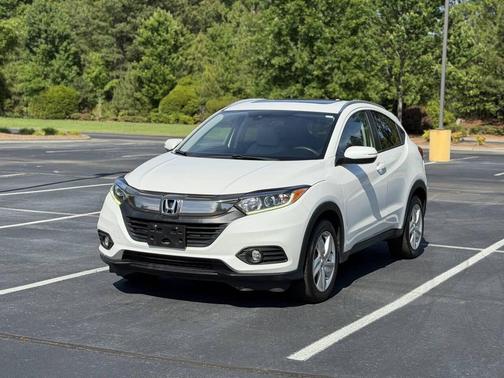 Platinum White Pearl 2019 Honda HR-V EX