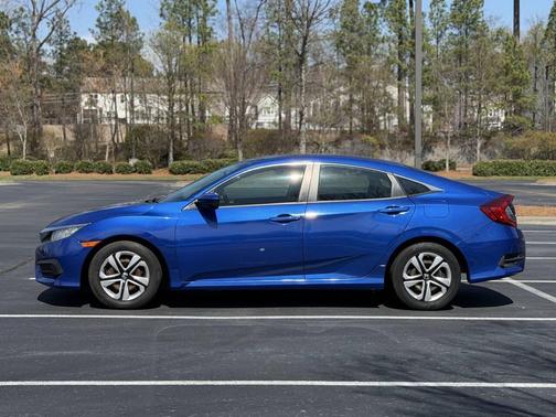 Blue 2016 Honda Civic LX