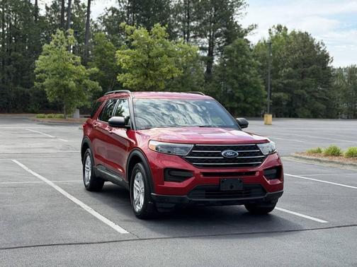 Rapid Red Metallic Tinted Clearcoat 2020 Ford Explorer XLT