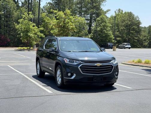 Teal 2019 Chevrolet Traverse LT Cloth