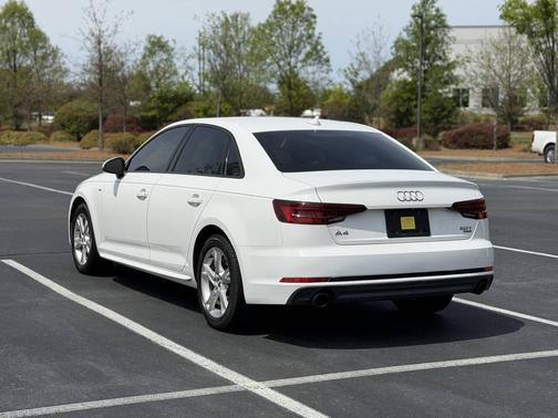 White 2018 Audi A4 2.0T Premium