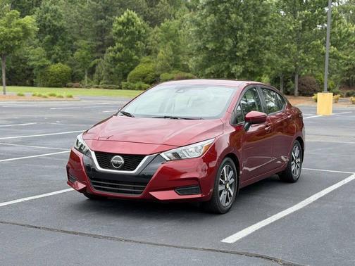 Scarlet Ember Pearl Metallic 2020 Nissan Versa 1.6 SV