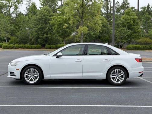 White 2017 Audi A4 2.0T Premium