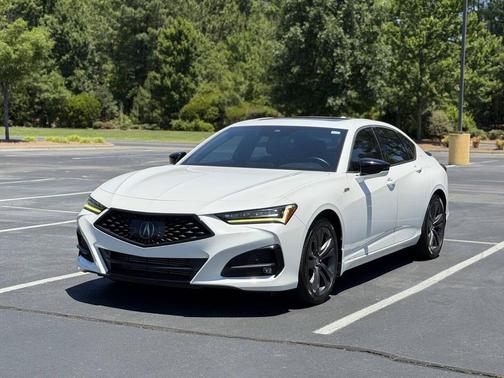 Platinum White Pearl 2021 Acura TLX A-Spec