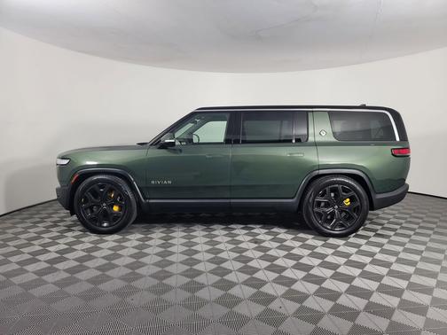 Forest Green 2024 Rivian R1S Adventure Quad Motor Large Pack