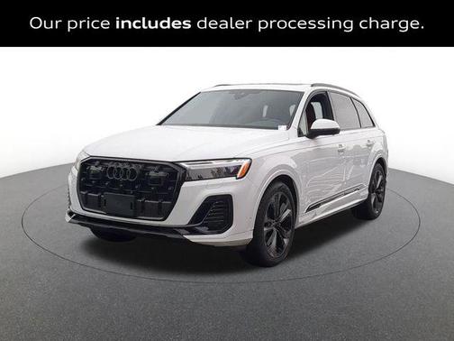 Glacier White 2026 Audi Q7 55 Premium Plus