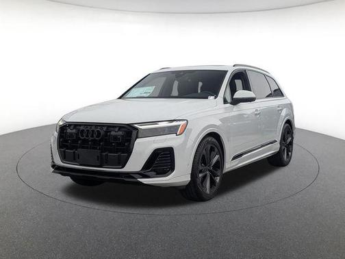 Glacier White Metallic 2026 Audi Q7 55 Premium Plus