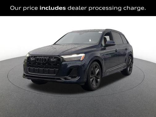 Waitomo Blue Metallic 2026 Audi Q7 55 Premium Plus