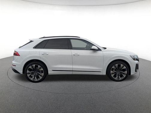 Glacier White 2026 Audi Q8 55 Premium Plus