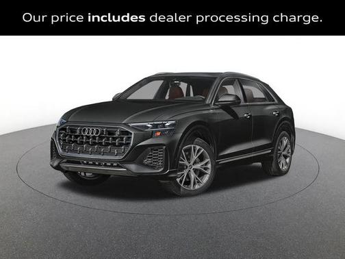 Mythos Black Metallic 2026 Audi Q8 55 Prestige