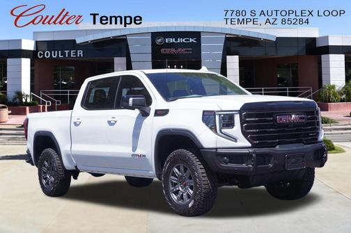 Summit White 2026 GMC Sierra 1500 AT4X