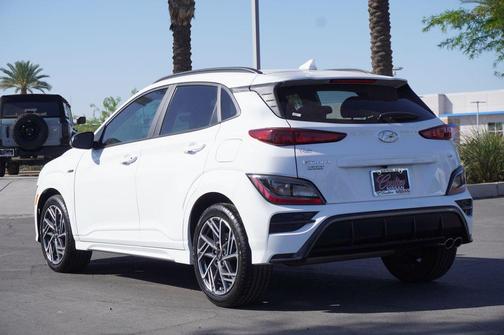 Lunar White 2023 Hyundai KONA N Line