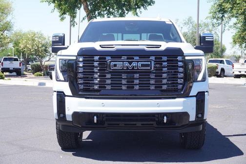 Glacier White Tricoat 2026 GMC Sierra 2500 Denali Ultimate