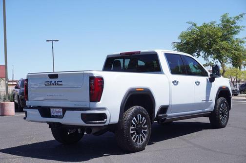 Glacier White Tricoat 2026 GMC Sierra 2500 Denali Ultimate