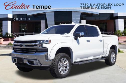 Summit White 2019 Chevrolet Silverado 1500 LTZ