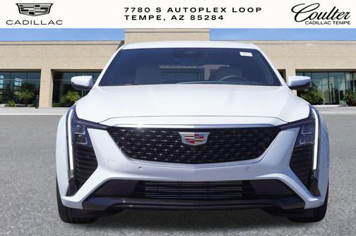 Vibrant White Tricoat 2026 Cadillac CT5 Premium Luxury