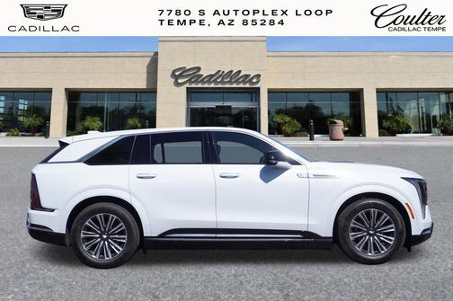 Vibrant White Tricoat 2026 Cadillac Escalade IQ Luxury