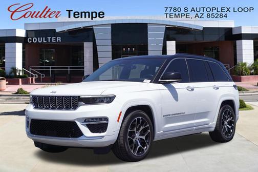 Bright White Clearcoat 2024 Jeep Grand Cherokee Summit