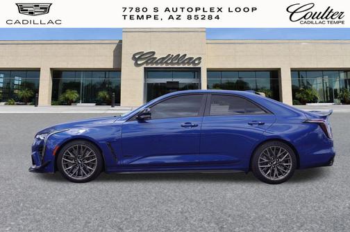 Wave Metallic 2023 Cadillac CT4-V V-Series Blackwing