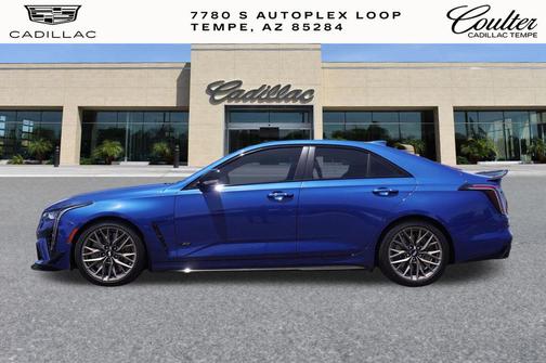Wave Metallic 2023 Cadillac CT4-V V-Series Blackwing
