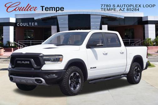 Bright White Clearcoat 2019 RAM 1500 Rebel