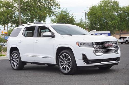Summit White 2023 GMC Acadia Denali