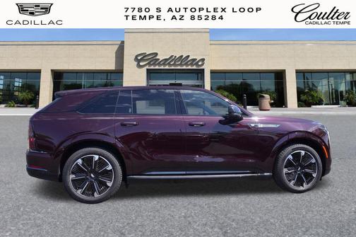Black Cherry Tintcoat 2025 Cadillac Escalade IQ Sport 1