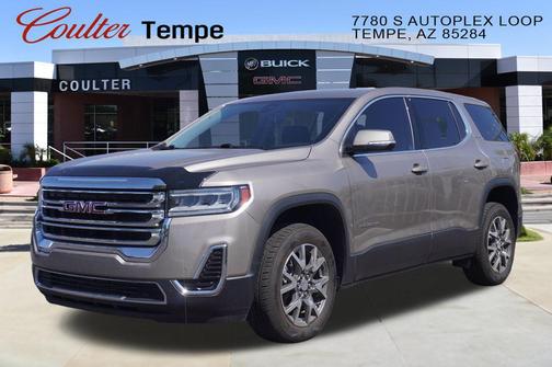 Light Stone Metallic 2022 GMC Acadia FWD SLE