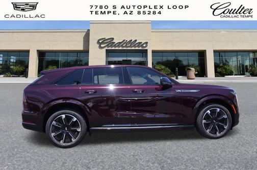 Black Cherry Tintcoat 2025 Cadillac Escalade IQ Sport 1