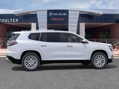 Glacier White Tricoat 2026 GMC Acadia Denali