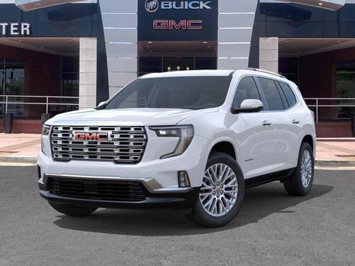 Glacier White Tricoat 2026 GMC Acadia Denali