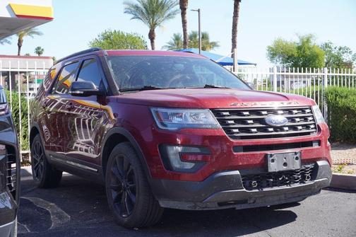Ruby Red Metallic 2017 Ford Explorer XLT