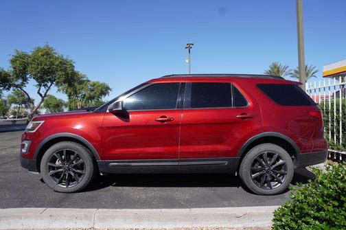 Ruby Red Metallic 2017 Ford Explorer XLT
