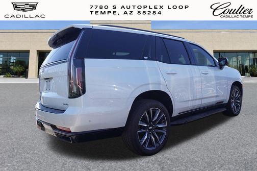Crystal White Tricoat 2021 Cadillac Escalade Sport Platinum