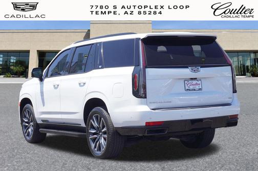 Crystal White Tricoat 2021 Cadillac Escalade Sport Platinum