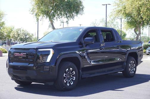 Onyx Black 2026 GMC Sierra EV Standard Range Elevation