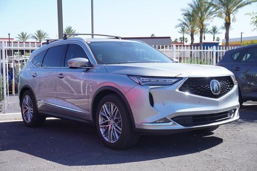 Lunar Silver Metallic 2023 Acura MDX Advance Package