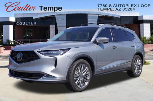 Lunar Silver Metallic 2023 Acura MDX Advance Package