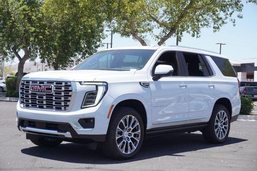 Glacier White Tricoat 2026 GMC Yukon Denali