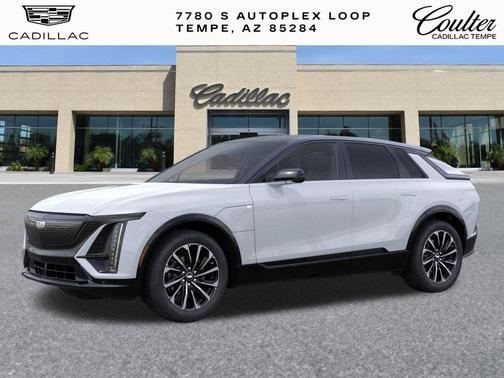Vibrant White Tricoat 2026 Cadillac LYRIQ Sport