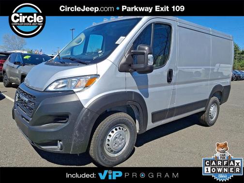 Bright Silver Clearcoat Metallic 2026 RAM ProMaster 1500 Low Roof
