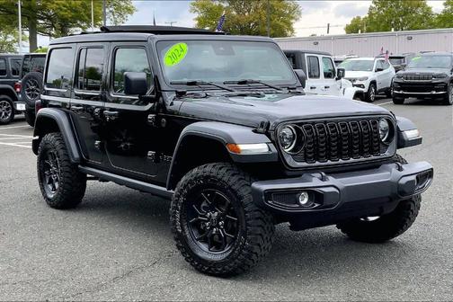 Black Clearcoat 2024 Jeep Wrangler Sport