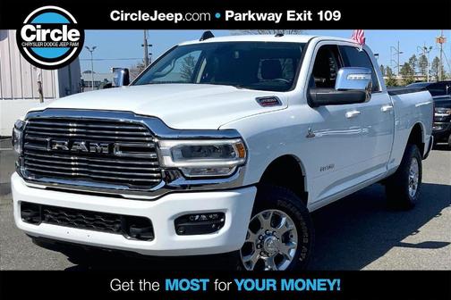 Bright White Clearcoat 2024 RAM 2500 Laramie